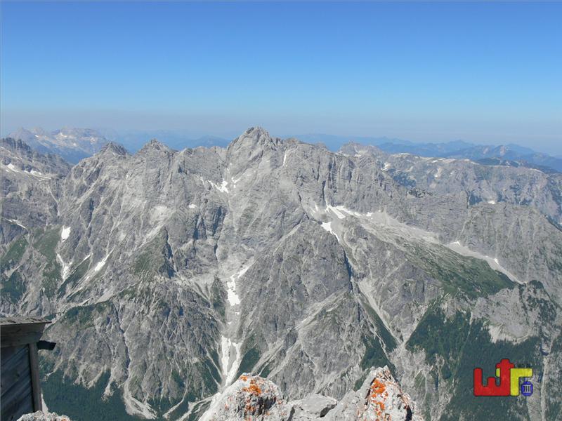 Blick zum Hochkalter (2607m)
